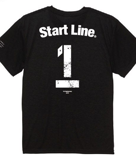 StartLine 1st Anniversary T-shirt／1周年記念Tシャツ（Black／ブラック）