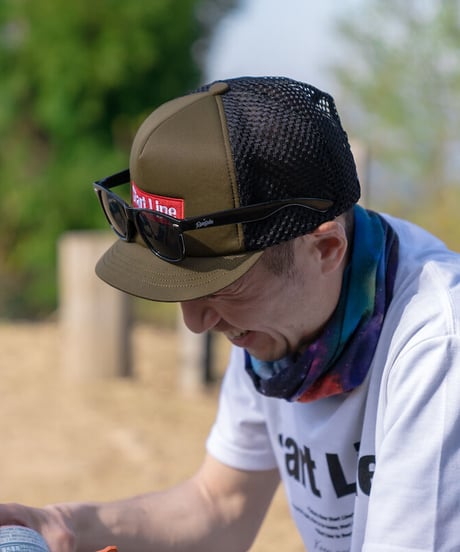 StartLine Box Logo Cap X／ボックスロゴキャップ（Khaki／カーキ）