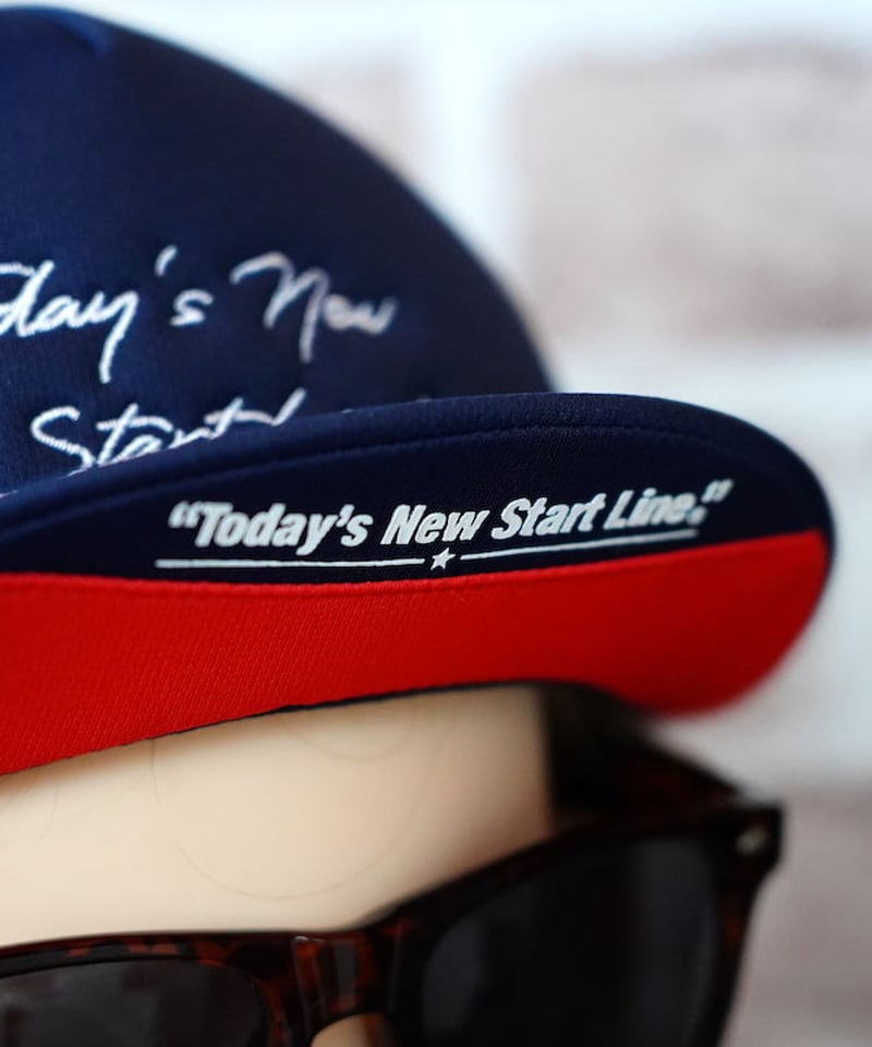 Brim swiching Cap/ブリムスイッチングキャップ (Tricolor Brim swiching Cap/ブリムスイッチングキャップ (Tricolor