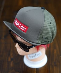 StartLine Box Logo Cap／ボックスロゴキャップ（Khaki／カーキ）