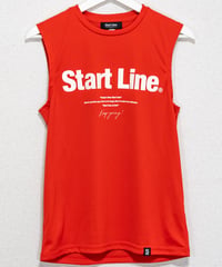 World Marathon City No-sleeve／ワールドマラソンシティーノースリ（Red／レッド）