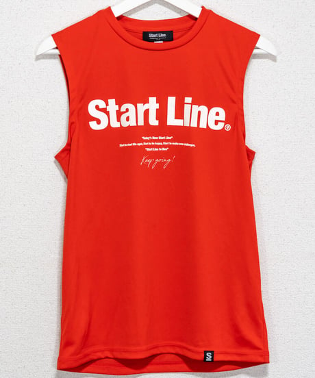 World Marathon City No-sleeve／ワールドマラソンシティーノースリ（Red／レッド）