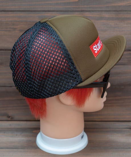 StartLine Box Logo Cap X／ボックスロゴキャップ（Khaki／カーキ）