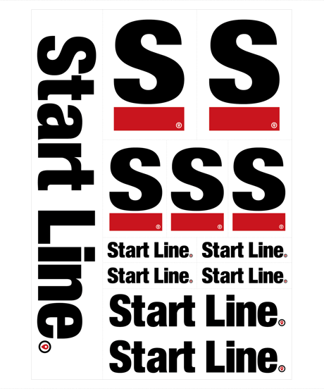 StartLine  Pack Tattoo Sticker／スタートラインパックタトゥーステッカー（12枚セット）
