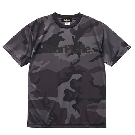 Black Camo Active T-shirt／ブラックカモアクティブTシャツ