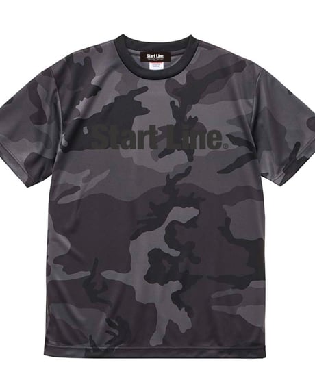 Black Camo Active T-shirt／ブラックカモアクティブTシャツ