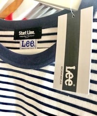 Lee with SL Pocket Border T-shirt／リーウィズポケットボーダーTシャツ（Navy／ネイビー）