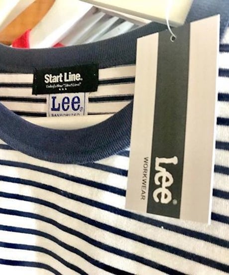 Lee with SL Pocket T-shirt／リーウィズポケットTシャツ（Navy／ネイビー）  ウィメンズ