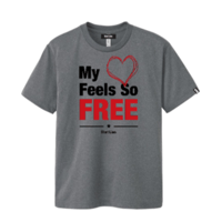 FREE Active T-shirt／フリーアクティブTシャツ（Gray／グレー）  ウィメンズ