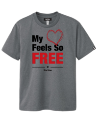 FREE Active T-shirt／フリーアクティブTシャツ（Gray／グレー）