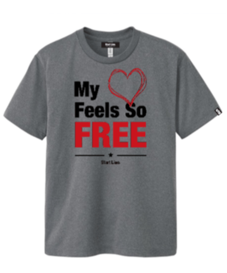 FREE Active T-shirt／フリーアクティブTシャツ（Gray／グレー）  ウィメンズ
