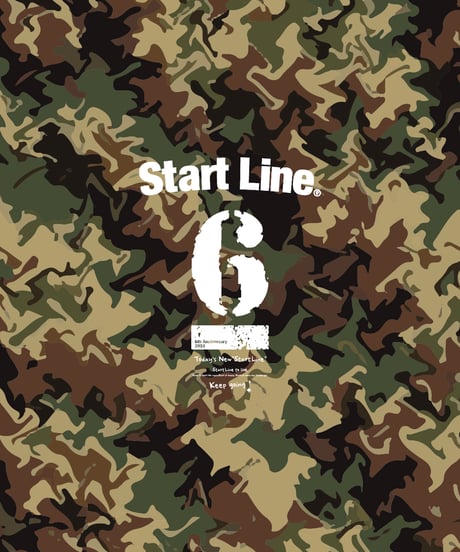 StartLine 6th Anniversary T-shirt／6周年記念Tシャツ（White／ホワイト）