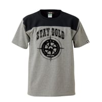 STAY GOLD T-shirt／ステイゴールドTシャツ（Gray／グレー）