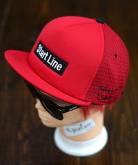 StartLine Box Logo Cap／ボックスロゴキャップ （Red／レッド）