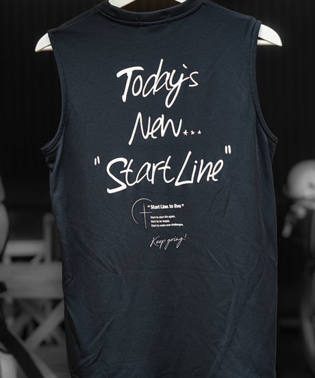 Today`s New StartLine No-sleeve／トゥデイズニュースタートラインノースリ（Black／ブラック）