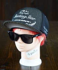 Shooting Star Denim Cap／シューティングスターデニムキャップ（Black／ブラック）