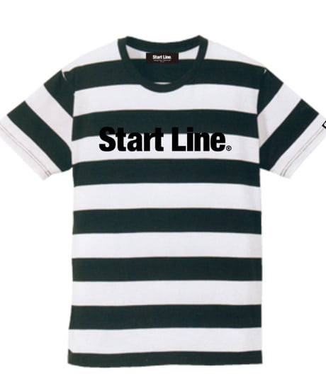 StartLine Standard Border T-shirt／スタンダードボーダーTシャツ（Black／ブラック）