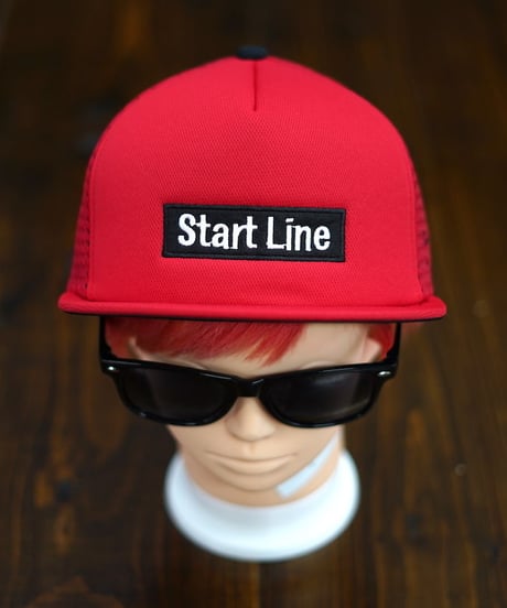 StartLine Box Logo Cap／ボックスロゴキャップ （Red／レッド）