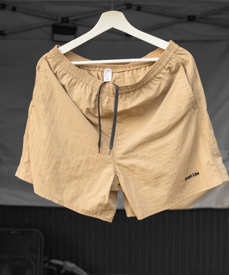 【XS,M残り1点】Light Nylon Shorts／ライトナイロンショーツ（Beige／ベージュ）