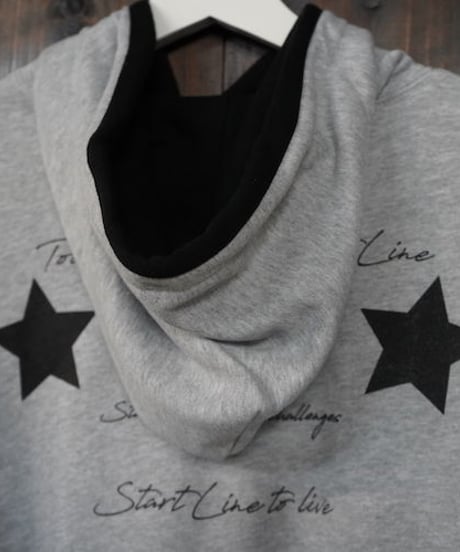 2tone Hooded Parka ／ツートンフーテッドパーカー（Gray／グレー）