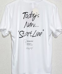 Today`s New StartLine T-shirt／トゥデイズニュースタートラインT（White／ホワイト）