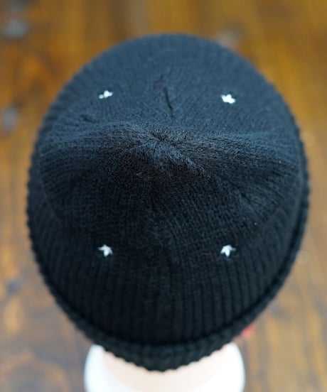 Box Logo Knit Cap／ボックスロゴキャップ（Black／ブラック）