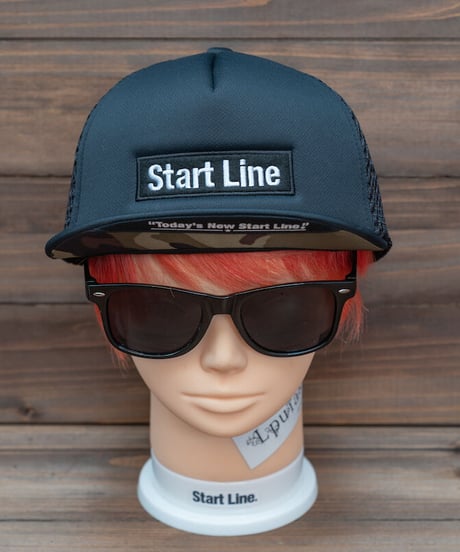 StartLine Box Logo Cap X／ボックスロゴキャップ（Black／ブラック）