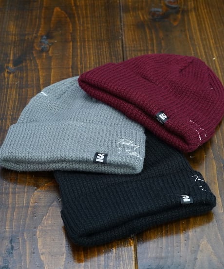 Big Star Knit Cap／ビッグスターニットキャップ（Gray／グレー）