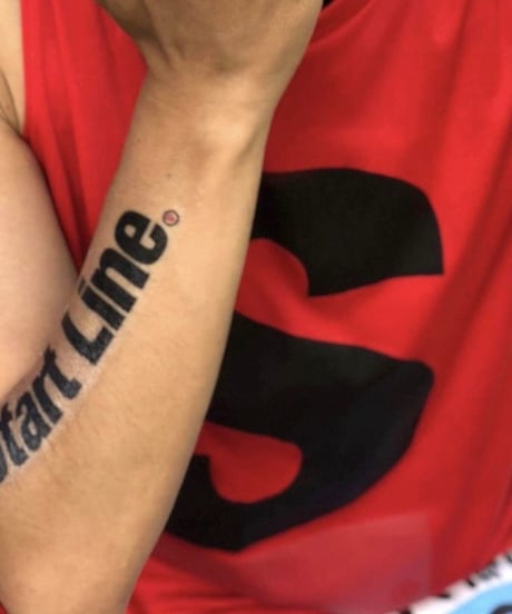 StartLine  Pack Tattoo Sticker／スタートラインパックタトゥーステッカー（12枚セット）