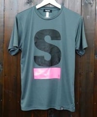【L残り1点】Big S Active T-shirt／ビッグエスアクティブT（Gray／グレー）