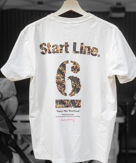 StartLine 6th Anniversary T-shirt／6周年記念Tシャツ（White／ホワイト）