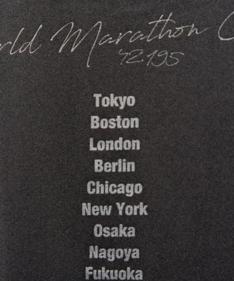 World Marathon City No-sleeve／ワールドマラソンシティーノースリ（Black／ブラック×ブラック）