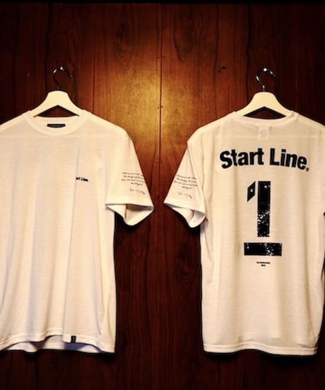 StartLine 1st Anniversary T-shirt／1周年記念Tシャツ（White／ホワイト）