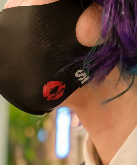 Ice Silk Kiss Mask／アイスシルクキスマスク（Black／ブラック）