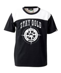 STAY GOLD T-shirt／ステイゴールドTシャツ（Black／ブラック）