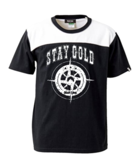 STAY GOLD T-shirt／ステイゴールドTシャツ（Black／ブラック）