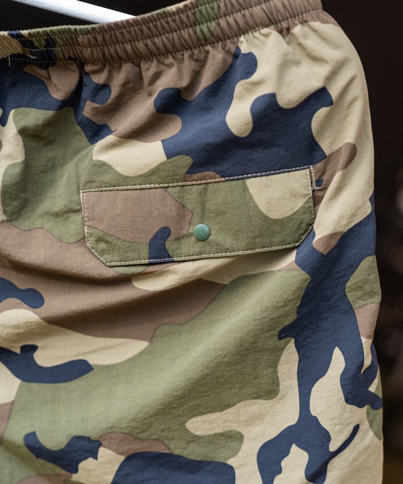 Light Nylon Shorts／ライトナイロンショーツ（Camo／カモフラ