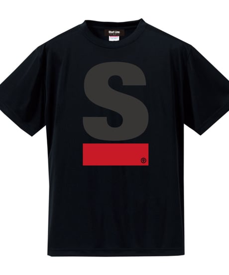 Big S Active T-shirt／ビッグエスアクティブTシャツ（Black／ブラック）