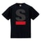 Big S Active T-shirt／ビッグエスアクティブTシャツ（Black／ブラック）