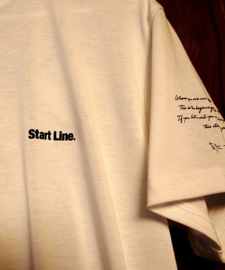 StartLine 1st Anniversary T-shirt／1周年記念Tシャツ（White／ホワイト）