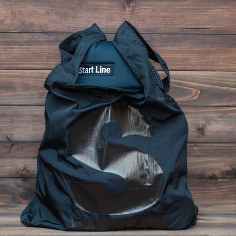 Big S Pocketable Eco Bag／ビッグエスポケッタブルエコバッグ（Black／ブラック）