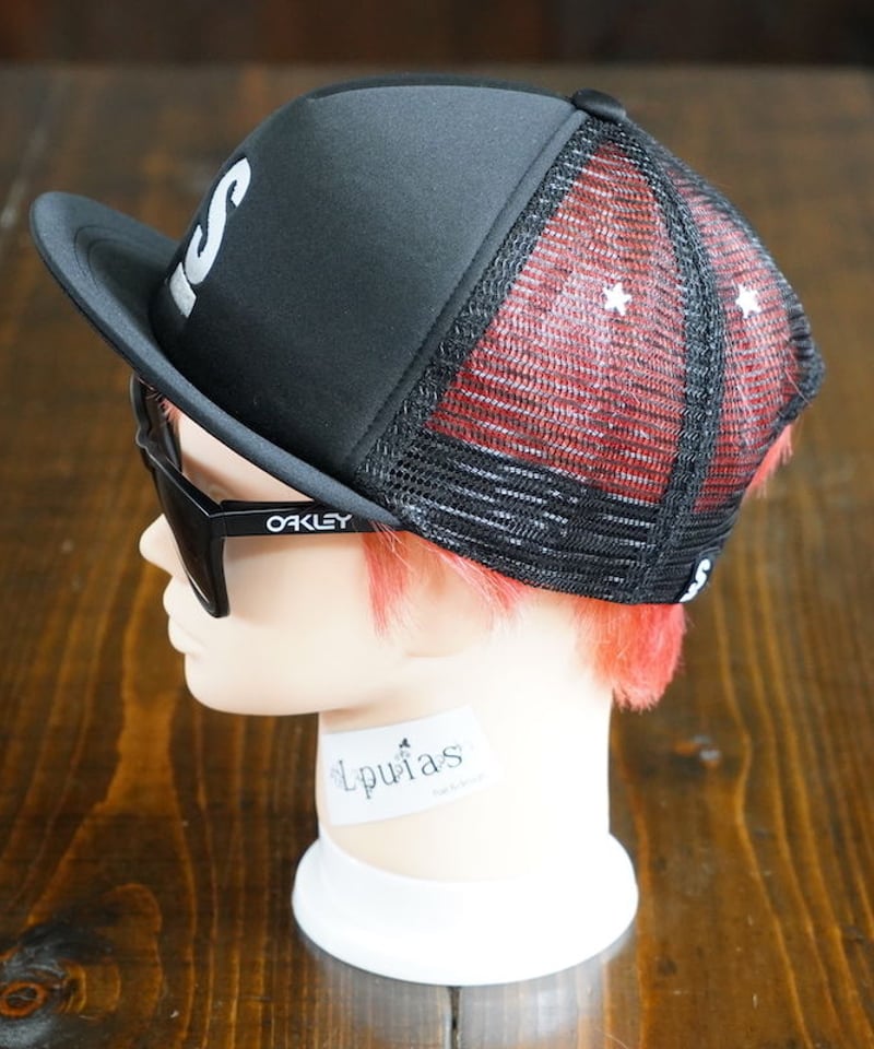 S Logo Alphabet Cap／エスロゴアルファベットキャップ（Black