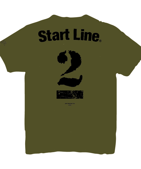 StartLine 2nd Anniversary T-shirt／2周年記念Tシャツ（Khaki／カーキ）