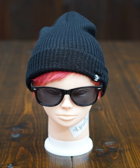 Big Star Knit Cap／ビッグスターニットキャップ（Black／ブラック）