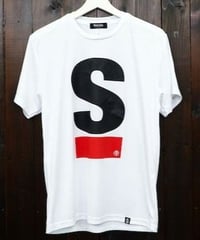 【S残り1点】Big S Active T-shirt／ビッグエスアクティブT（White／ホワイト）