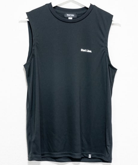 Today`s New StartLine No-sleeve／トゥデイズニュースタートラインノースリ（Black／ブラック）