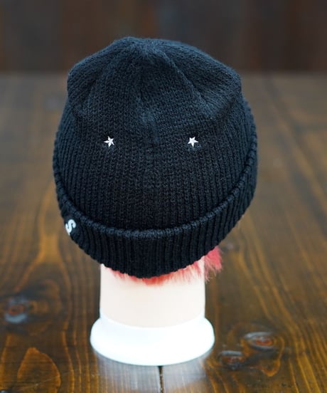 Box Logo Knit Cap／ボックスロゴキャップ（Black／ブラック）