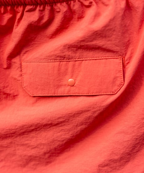 【M残り1点】Light Nylon Shorts／ライトナイロンショーツ（Coral／コーラル）