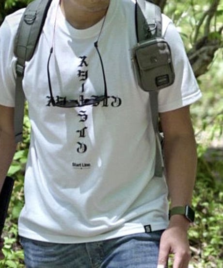 【S残り1点】スタートライン Cross T-shirt／クロスT（White／ホワイト）