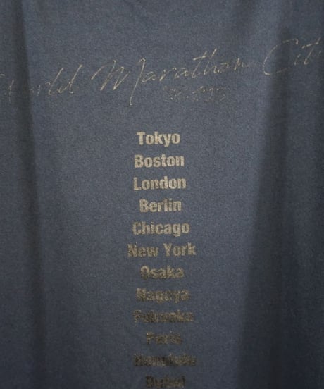 World Marathon City No-sleeve／ワールドマラソンシティーノースリ（Navy／ネイビー）